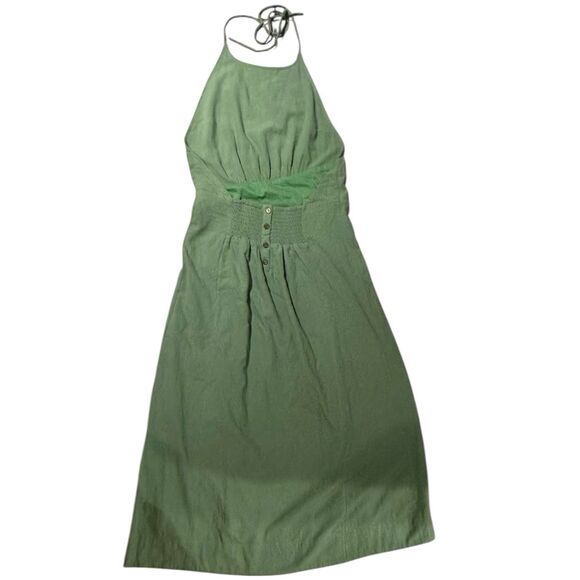 Free People Made For Me Midi Size M Boho Chic Coachella Festival Halter Neck - Picture 3 of 6